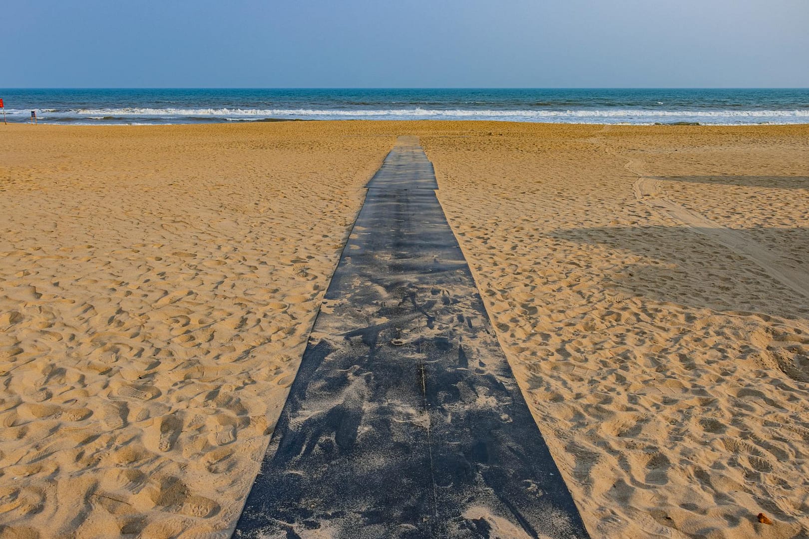 serene pathway to puri beach in odisha