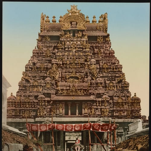 South of India. Madura. Gopura
