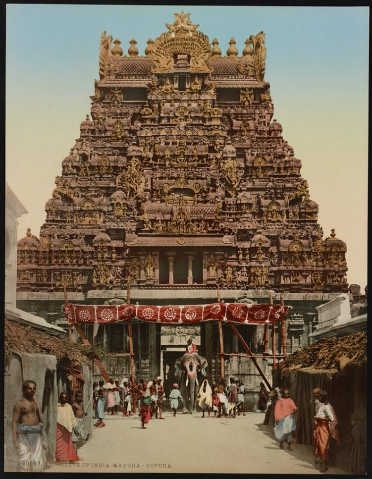 South of India. Madura. Gopura