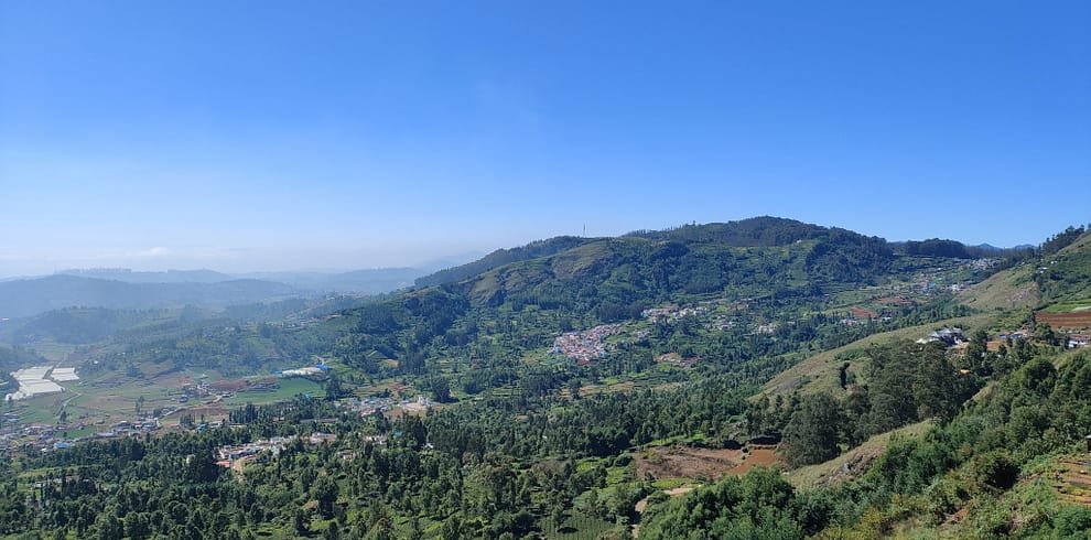 Scenery from Ooty, India